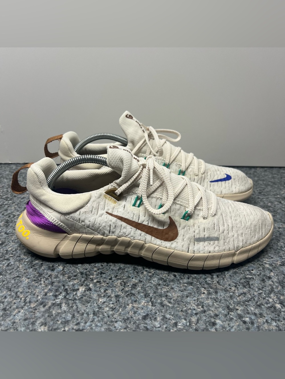 Nike Free Run 5.0 Next Nature White Running Shoes Sneakers | Men’s Size 10.5